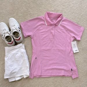 Athleta Everyday Polo Tee NWT